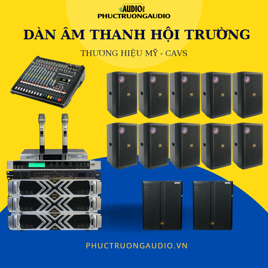 Bảng giá thiết bị âm thanh hội trường 2025