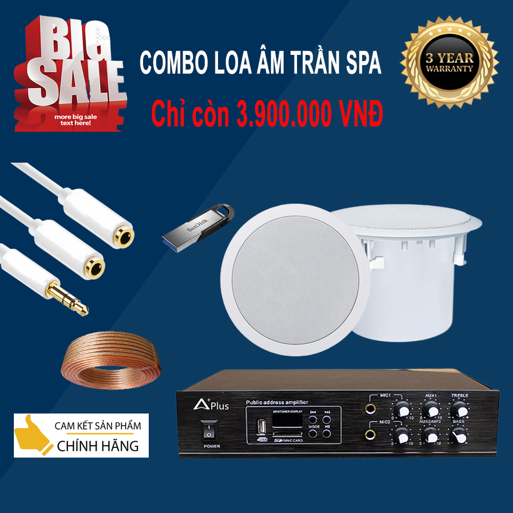 Tại sao combo âm thanh quan trọng cho spa?