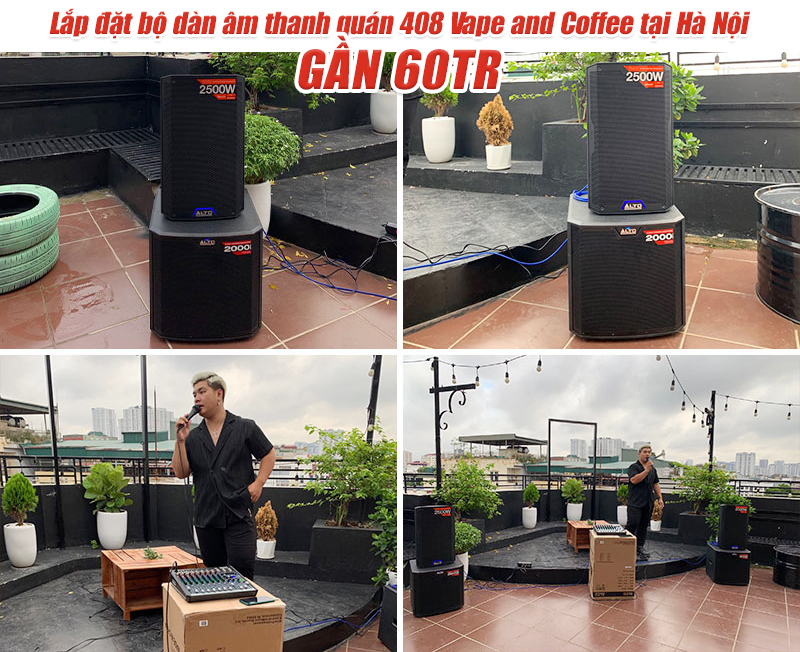 Dàn âm thanh cà phê gồm những thiết bị gì?