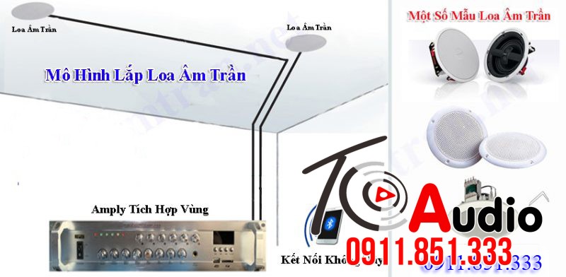 Bảo hành dài hạn cho dịch vụ lắp đặt loa âm trần