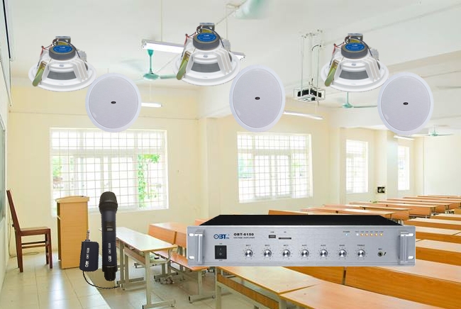 Thiết kế và lắp đặt hệ thống loa âm trần