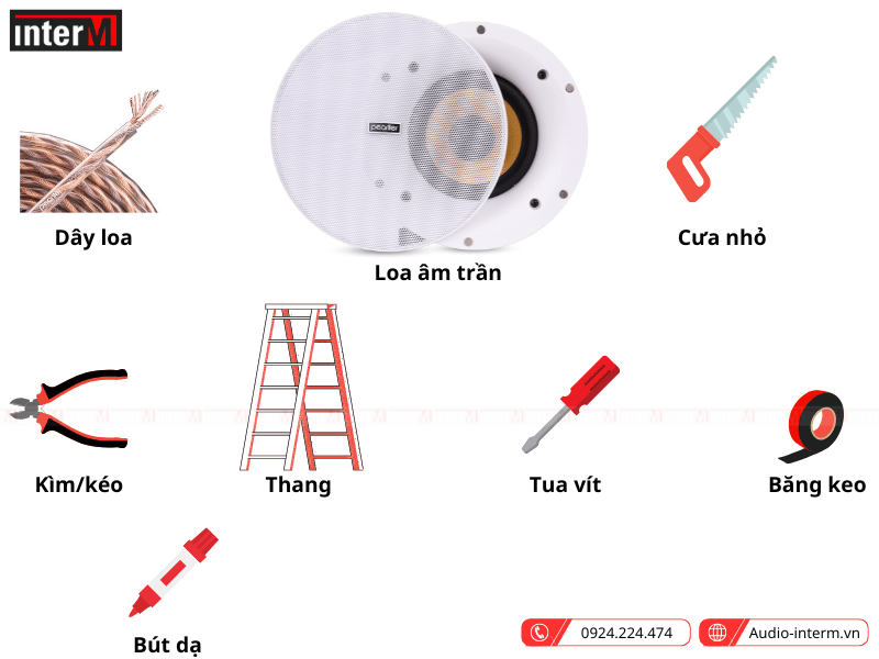 Hướng dẫn lắp đặt loa âm trần chuẩn kỹ thuật
