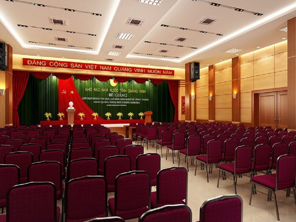 Các yếu tố quan trọng trong thiết kế âm thanh hội trường