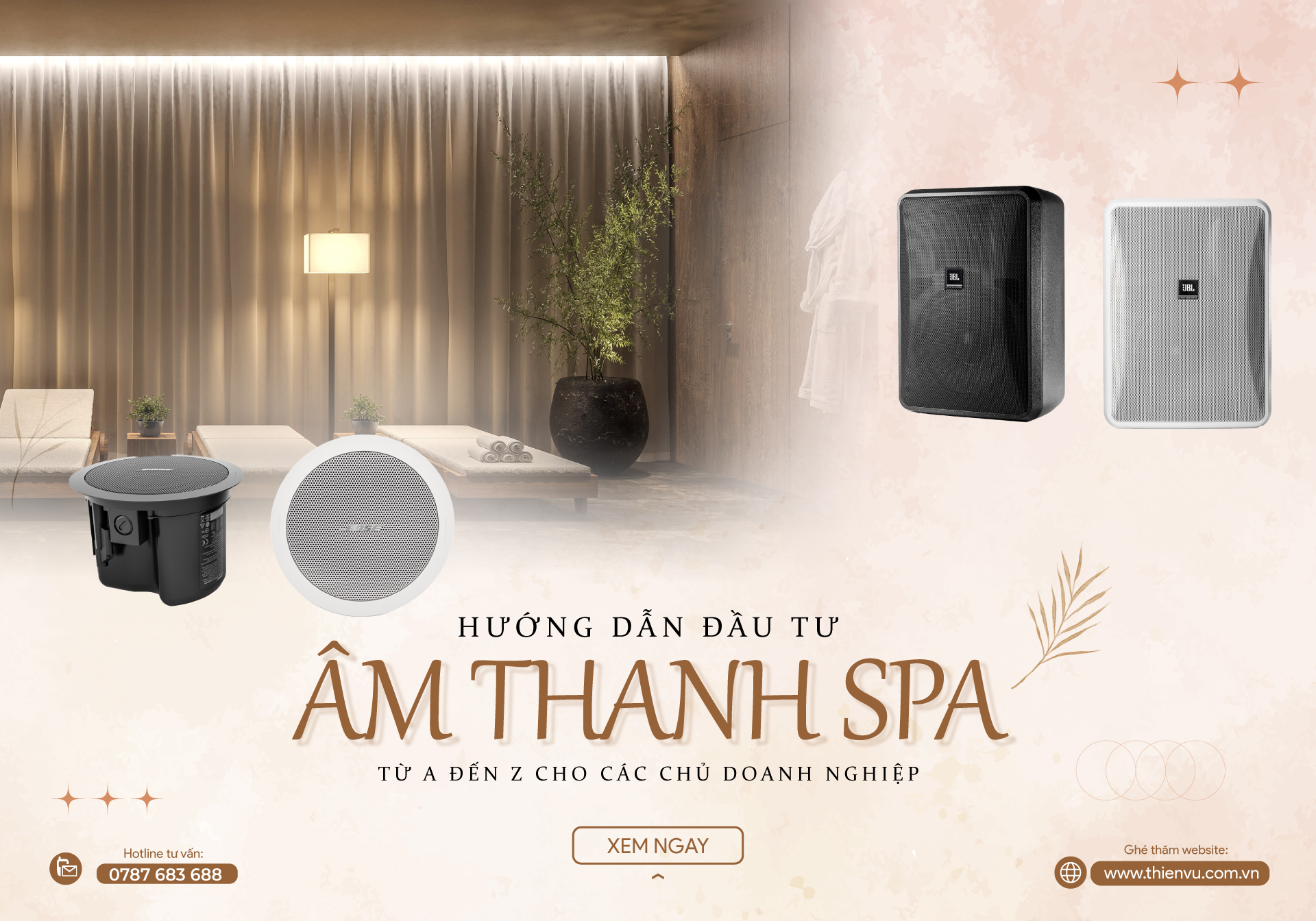 Tại sao âm thanh spa giữ chân khách hàng?