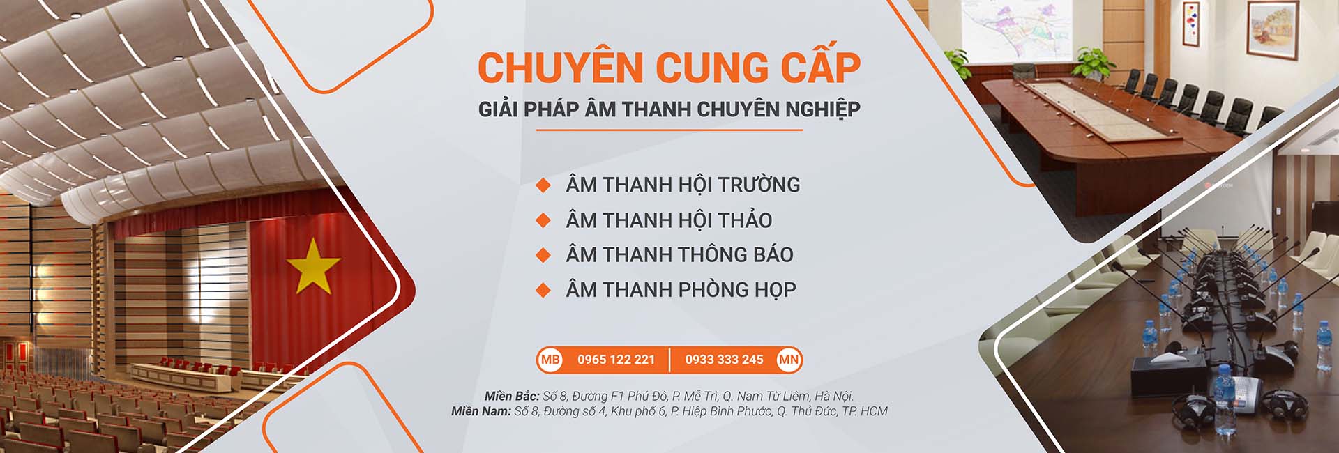 Lắp đặt âm thanh hội thảo tại TP.HCM