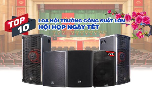 Các loại loa phù hợp cho hội trường