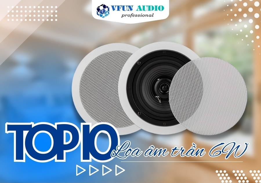 Lợi ích của việc sử dụng loa âm trần 6W