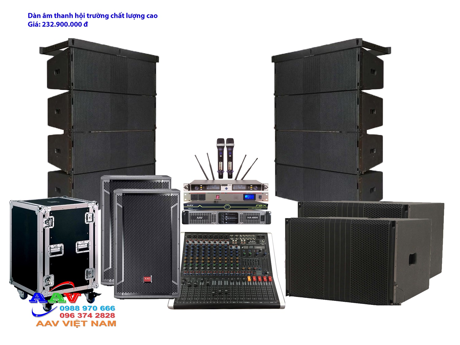 Cách chọn loa Line Array phù hợp cho hội trường