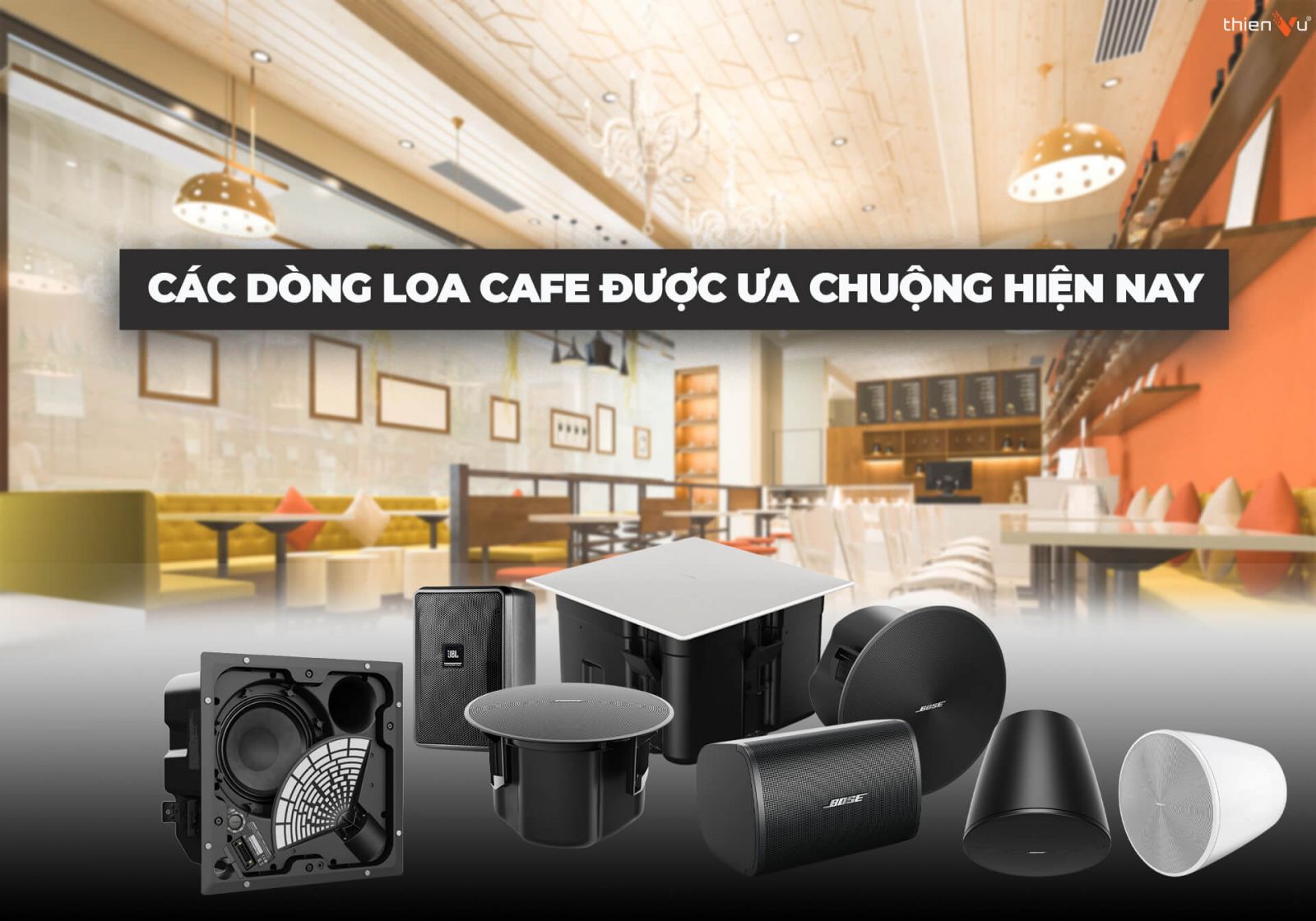 Các yếu tố cần cân nhắc khi thi công âm thanh cho quán cà phê