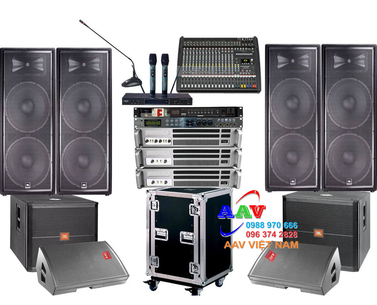 Top 5 dàn âm thanh hội trường được ưa chuộng nhất hiện nay