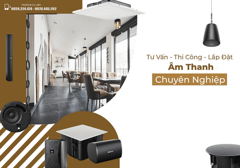 Hướng dẫn lắp đặt loa âm trần cho quán cafe, văn phòng, siêu thị