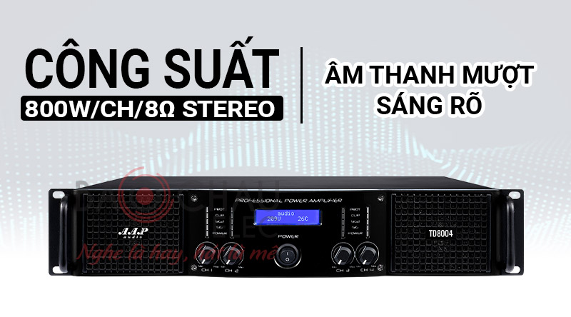 Tư vấn chọn cục đẩy cho dàn âm thanh hội trường công suất lớn