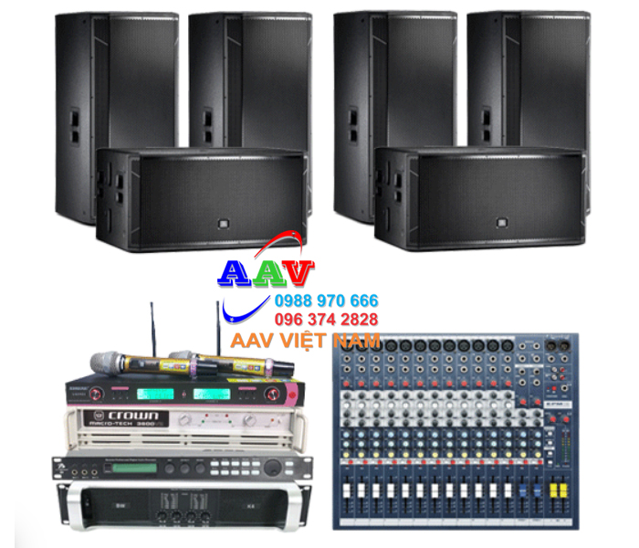 Tư vấn chọn mixer cho dàn âm thanh hội trường công suất lớn
